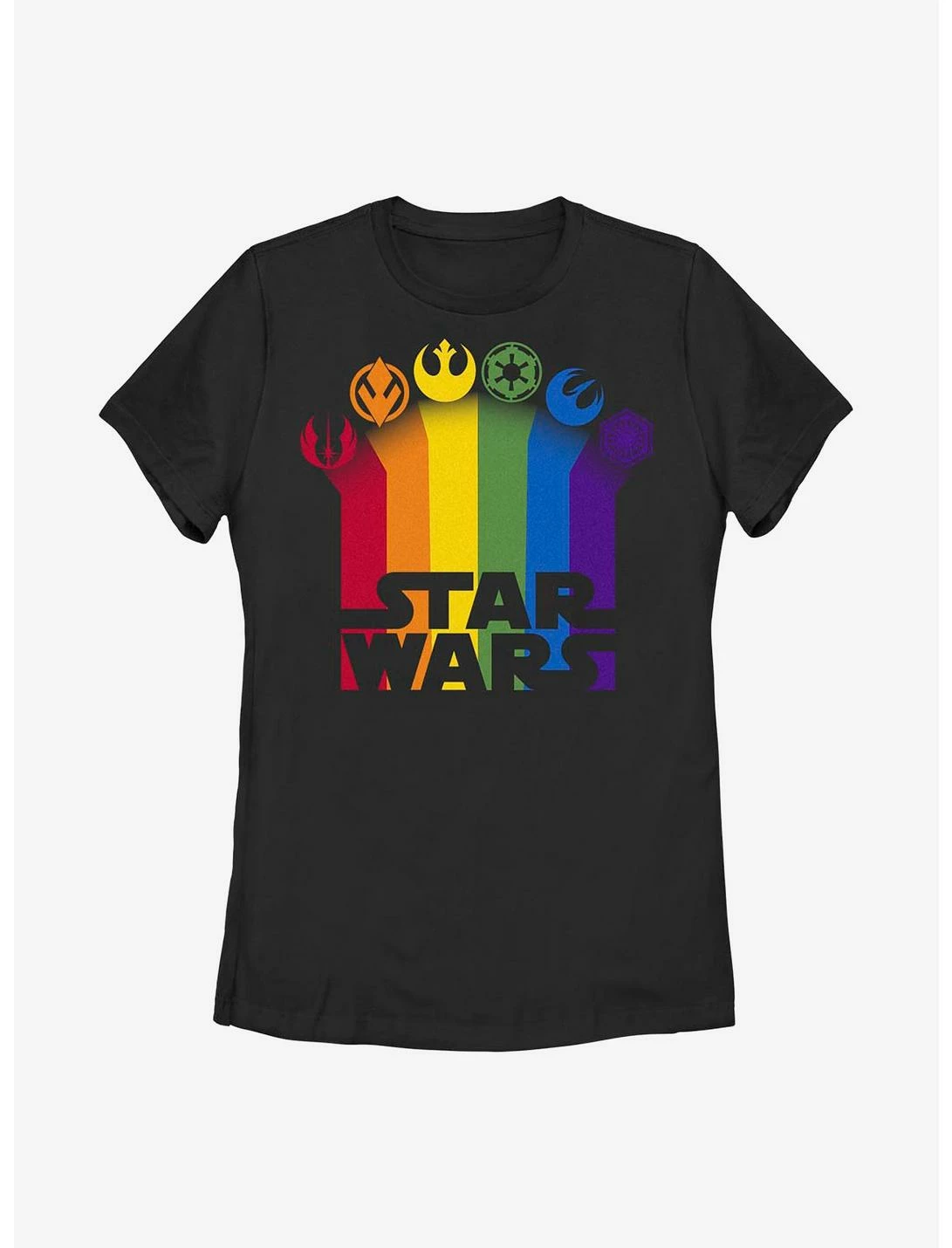 HER Star Wars Pride Icon Trails Logo T-Shirt 1 HER Star Wars Pride Icon Trails Logo T-Shirt