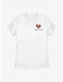 HER Disney Cruella Rebel Heart Womens T-Shirt