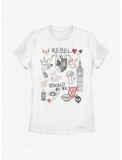 HER Disney Cruella Rebel Queen Womens T-Shirt