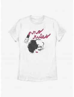 HER Disney Cruella No Rules Lipstick Womens T-Shirt