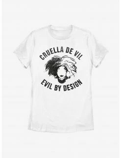 HER Disney Cruella Evil By Design Womens T-Shirt