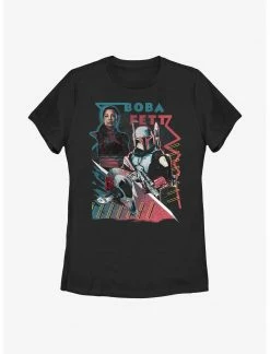 HER Star Wars: The Book Of Boba Fett Retro Outlaws Womens T-Shirt