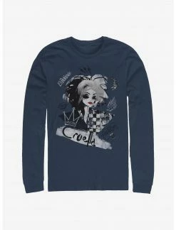 HER Disney Cruella Artsy Long-Sleeve T-Shirt
