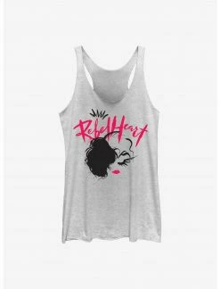 HER Disney Cruella Rebel Heart Womens Tank Top