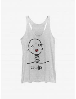 HER Disney Cruella Doodle Womens Tank Top