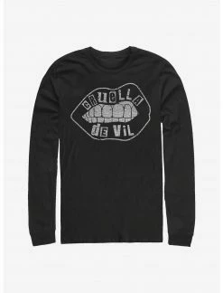 HER Disney Cruella De Vil Lip Design Long-Sleeve T-Shirt