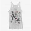 HER Disney Cruella Fashion Sketch Womens Tank Top